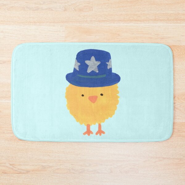 Item preview, Patriotic Chick with Blue Star Hat designed and sold by Savy's Nook.