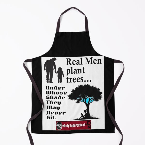 Item preview, Real Men Plant Trees (White) *More Colors Available in Collection designed and sold by OnlyDadsForReal.