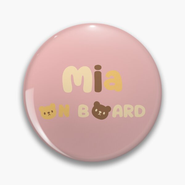 Item preview, Baby Mia On Board designed and sold by Digit-by-C.