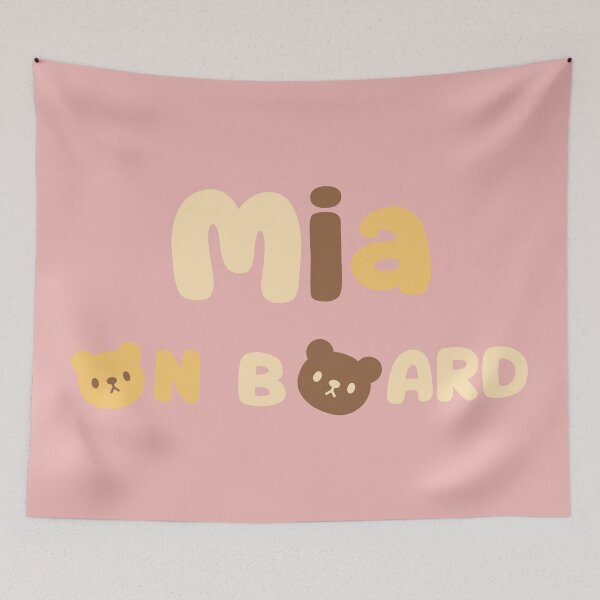 Item preview, Baby Mia On Board designed and sold by Digit-by-C.