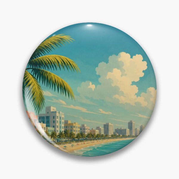 Item preview, Discover Florida – Vintage Travel Poster | Sunshine State Beach Wall Art designed and sold by ElartedeNoel.