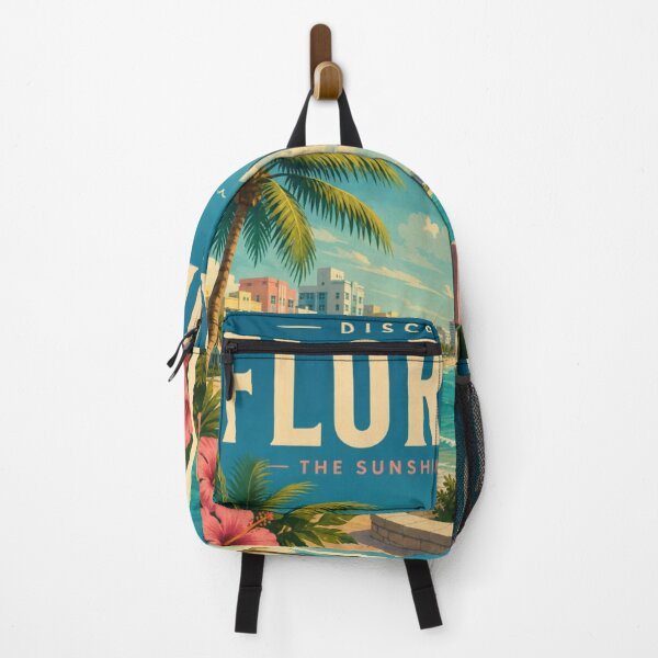Item preview, Discover Florida – Vintage Travel Poster | Sunshine State Beach Wall Art designed and sold by ElartedeNoel.