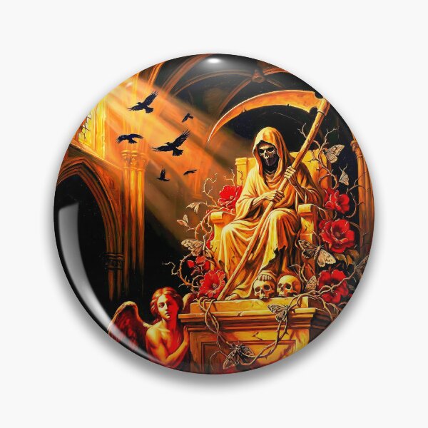 Item preview, Dark Gothic Art &amp; Fine Art Prints (1:1 Square Posters) designed and sold by Cyber-ART-Studio.