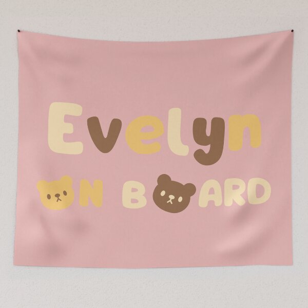 Item preview, Baby Evelyn On Board designed and sold by Digit-by-C.