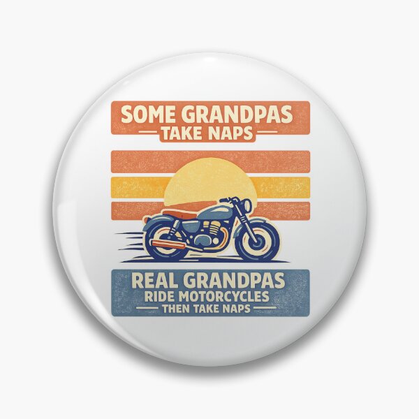 Item preview, Grandpas Motorcycle Rider designed and sold by LuveraxArt.