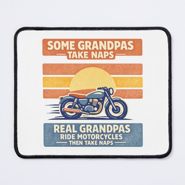Item preview, Grandpas Motorcycle Rider designed and sold by LuveraxArt.