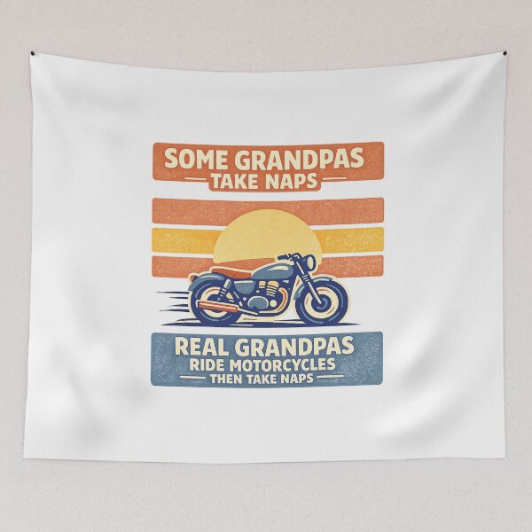 Item preview, Grandpas Motorcycle Rider designed and sold by LuveraxArt.