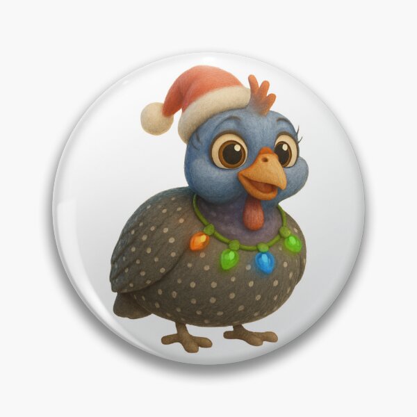 Item preview, Christmas Guinea Fowl designed and sold by Sillytoe.