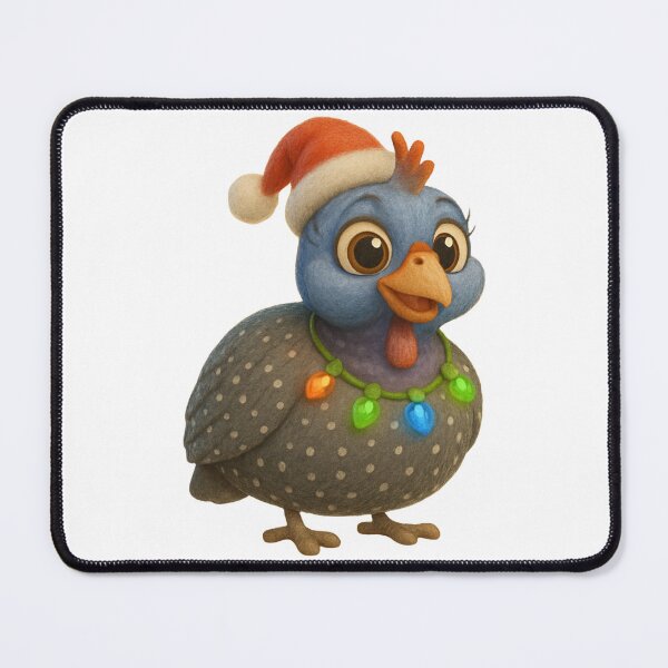 Item preview, Christmas Guinea Fowl designed and sold by Sillytoe.