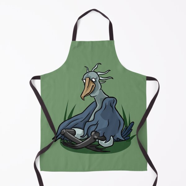 Item preview, Sleepy Shoebill Bird Illustration | Cute Cartoon Wildlife Art designed and sold by MechanicalART.