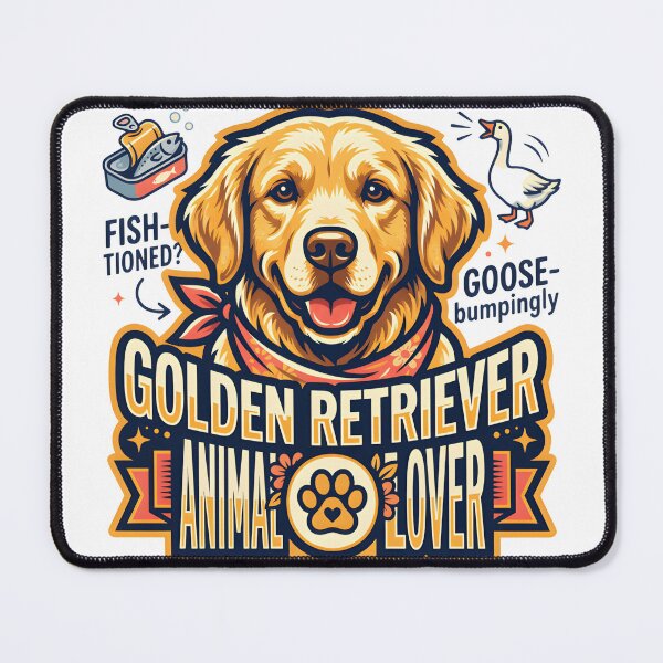 Item preview, Golden Retriever Animal Lover Funny Pun Design designed and sold by maplesoulkiller.
