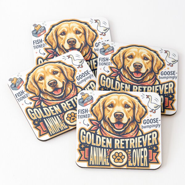 Item preview, Golden Retriever Animal Lover Funny Pun Design designed and sold by maplesoulkiller.