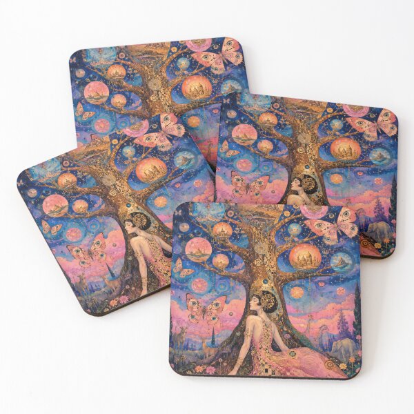 Item preview, The Mystic Tree of Dreaming Worlds designed and sold by Natalia-Vlad.