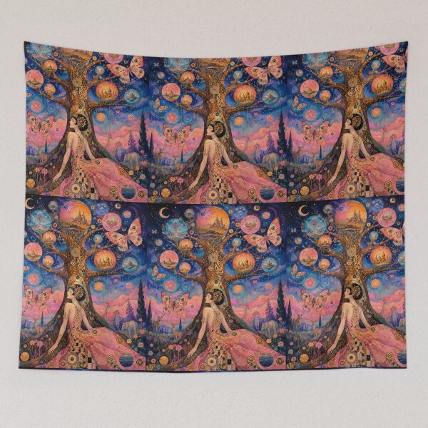 Item preview, The Mystic Tree of Dreaming Worlds designed and sold by Natalia-Vlad.