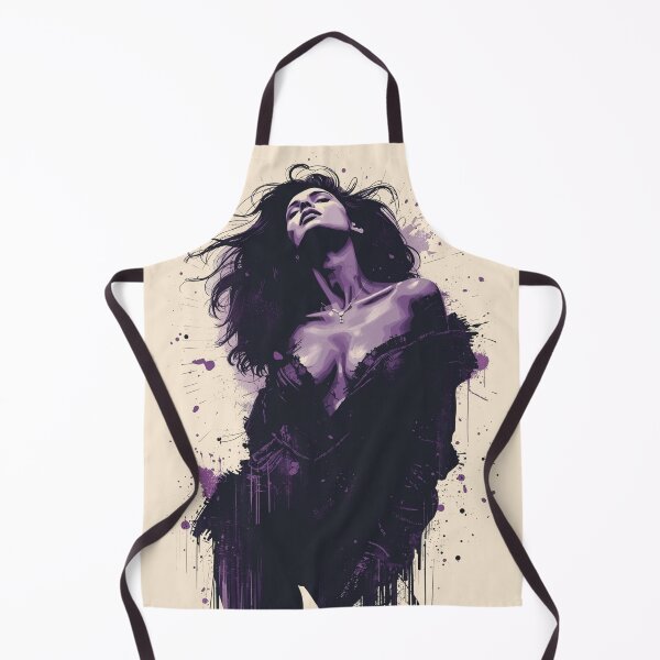 Item preview, Dark Beauty Splatter Art - Purple Grunge Goth Aesthetic designed and sold by ERODED SELF.