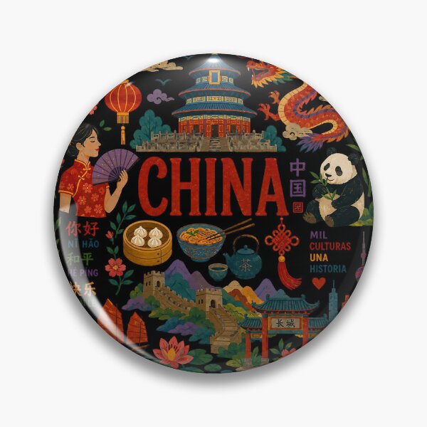 Item preview, Copy of China Travel Collage Illustration | Wander Postcards Collection designed and sold by Islabonita..