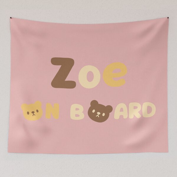 Item preview, Baby Zoe On Board designed and sold by Digit-by-C.