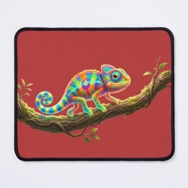 Item preview, Colorful Chameleon | Vibrant Reptile Nature Art designed and sold by harmzk90.