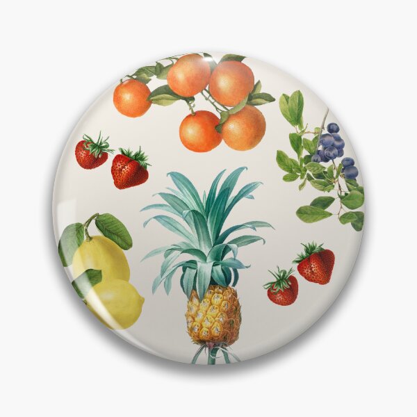 Item preview, Vintage Fruit Illustration Collage designed and sold by aimeeandkate.