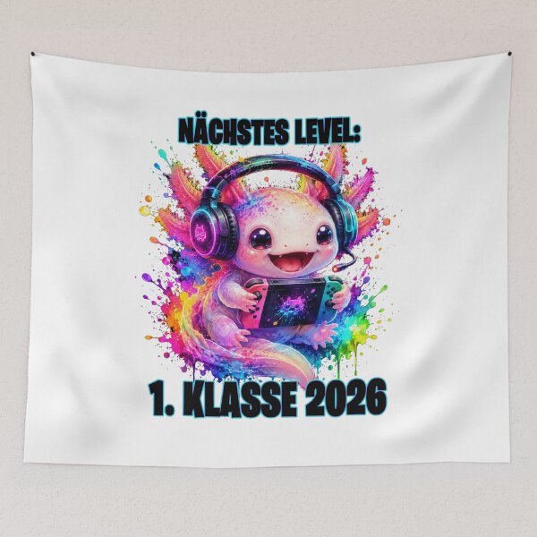 Item preview, Next Level 1. Class 2026 Axolotl Gamer Gaming designed and sold by MinimalChaosDE.