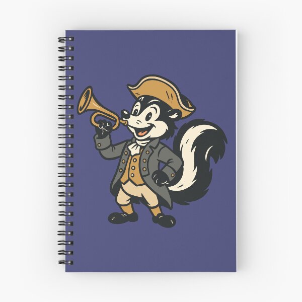 Item preview, Revolutionary Bugle Playing Skunk designed and sold by Ghost on Toast.