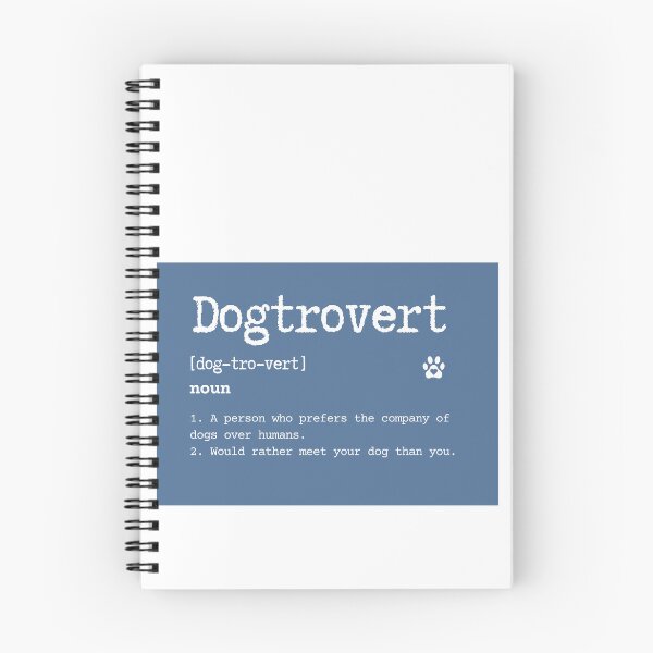 Item preview, Dogtrovert Definition | Funny Dog Lover Dictionary Design designed and sold by lazydogonline.