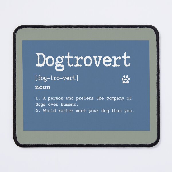 Item preview, Dogtrovert Definition | Funny Dog Lover Dictionary Design designed and sold by lazydogonline.