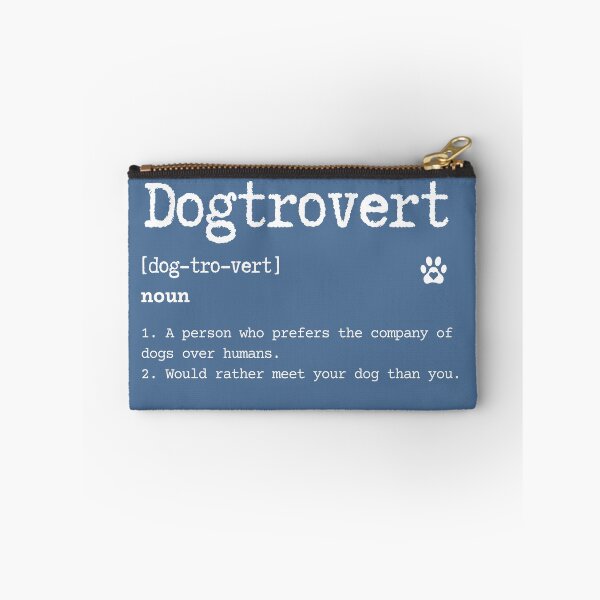 Item preview, Dogtrovert Definition | Funny Dog Lover Dictionary Design designed and sold by lazydogonline.