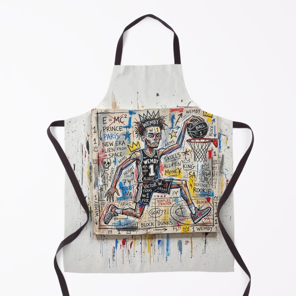 Item preview, Abstract Illustration Of Victor Wembanyama designed and sold by Home Decor Art.