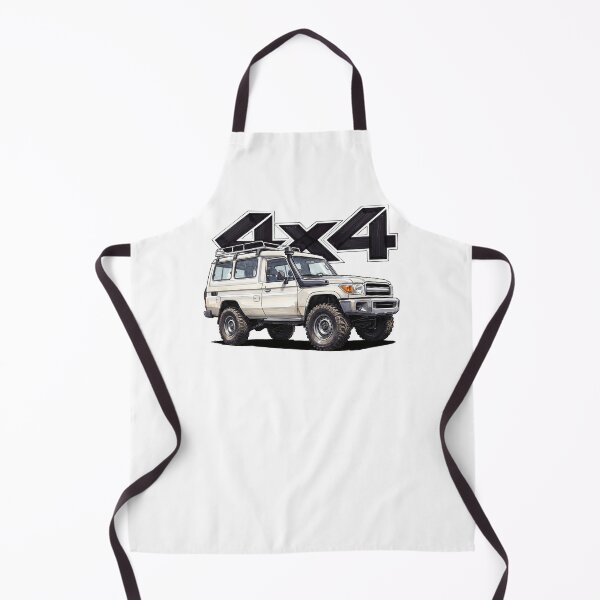 Item preview, Land Cruiser 70 Series Troopy White 4x4 Off Road designed and sold by Off-Road-Zone.