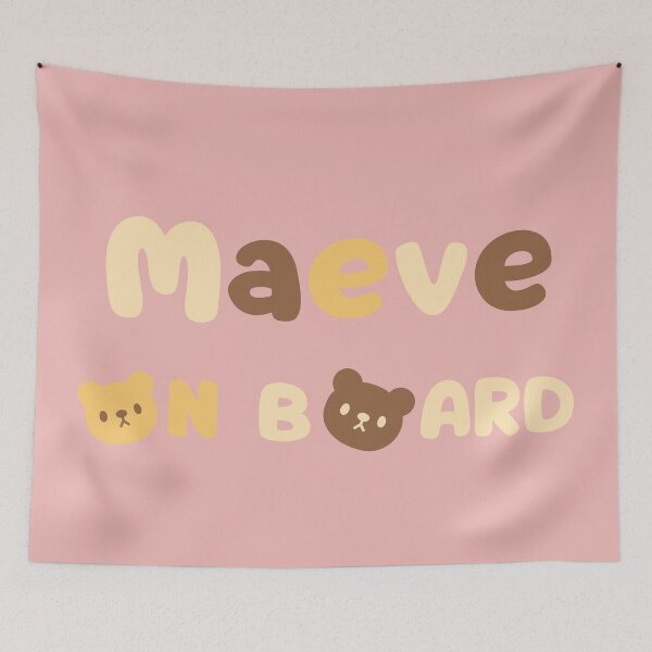 Item preview, Baby Maeve On Board designed and sold by Digit-by-C.