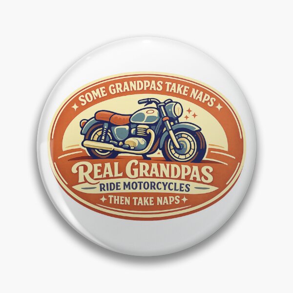 Item preview, Grandpas Motorcycle Rider designed and sold by LuveraxArt.