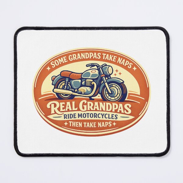 Item preview, Grandpas Motorcycle Rider designed and sold by LuveraxArt.