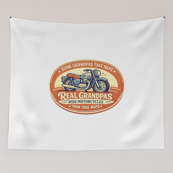 Item preview, Grandpas Motorcycle Rider designed and sold by LuveraxArt.