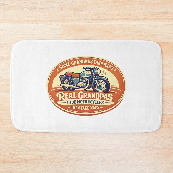 Item preview, Grandpas Motorcycle Rider designed and sold by LuveraxArt.