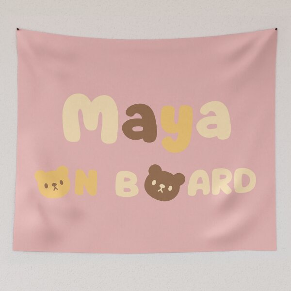 Item preview, Baby Maya On Board designed and sold by Digit-by-C.