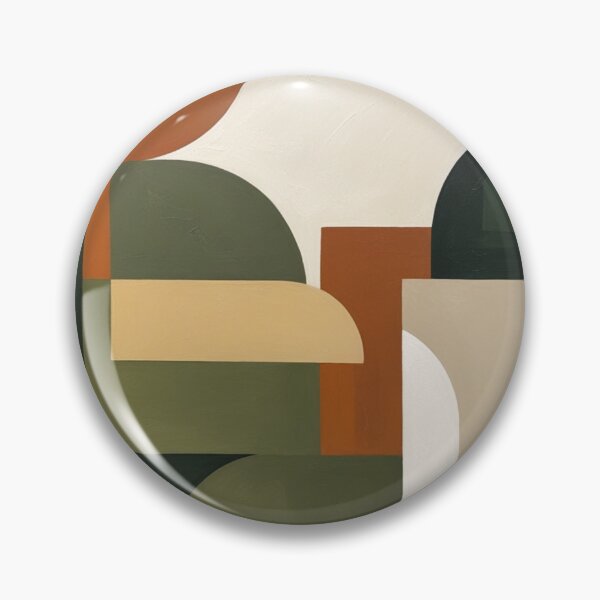 Item preview, Architectural Arches Abstract Forest Green Poster designed and sold by EnmarcArt.
