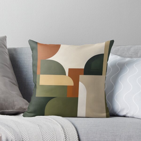Item preview, Architectural Arches Abstract Forest Green Poster designed and sold by EnmarcArt.