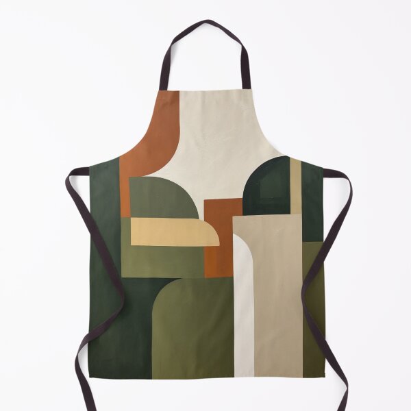 Item preview, Architectural Arches Abstract Forest Green Poster designed and sold by EnmarcArt.