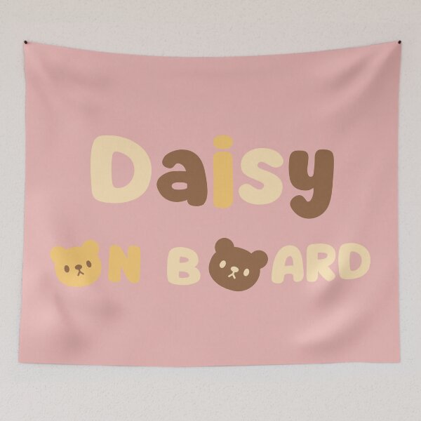 Item preview, Baby Daisy On Board designed and sold by Digit-by-C.