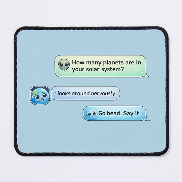 Item preview, HOW MANY PLANETS ARE IN YOUR SOLAR SYSTEM? designed and sold by PLANET GOSSIP.