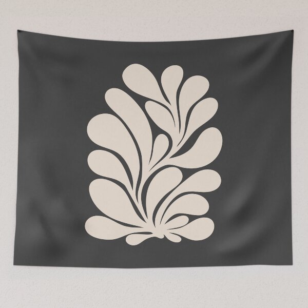 Item preview, Dark Moody Abstract Botanical designed and sold by NicoleYoungStudio.