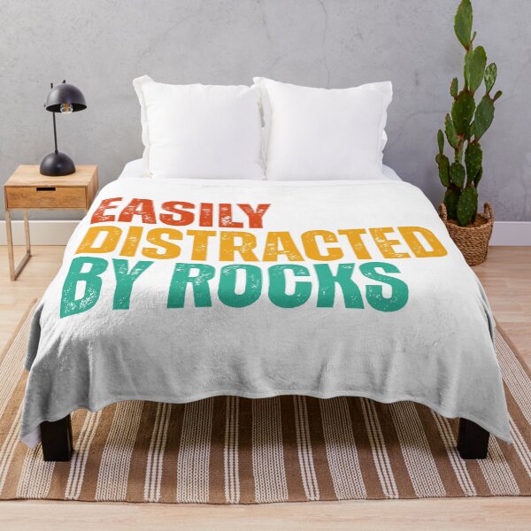 Item preview, Easily Distracted By Rocks designed and sold by Dondonmart.
