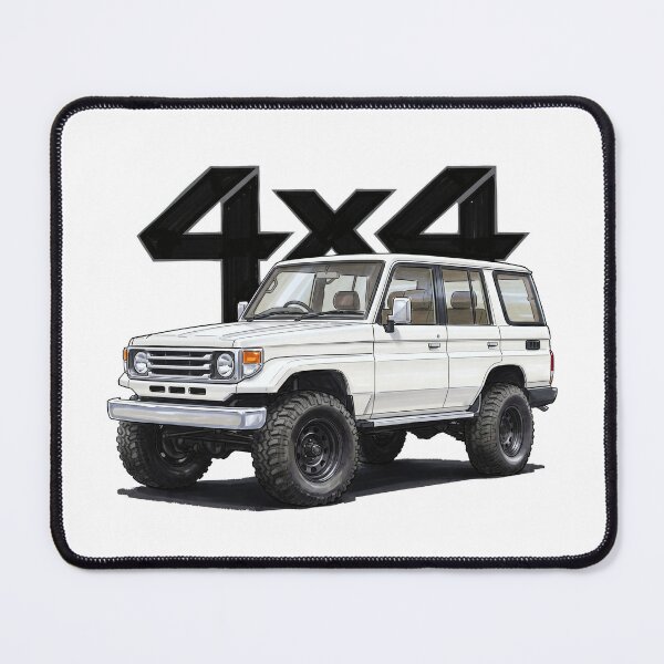 Item preview, Land Cruiser 70 Series Wagon White 4x4 Off Road HZJ77 designed and sold by Off-Road-Zone.