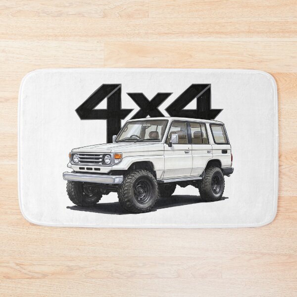 Item preview, Land Cruiser 70 Series Wagon White 4x4 Off Road HZJ77 designed and sold by Off-Road-Zone.