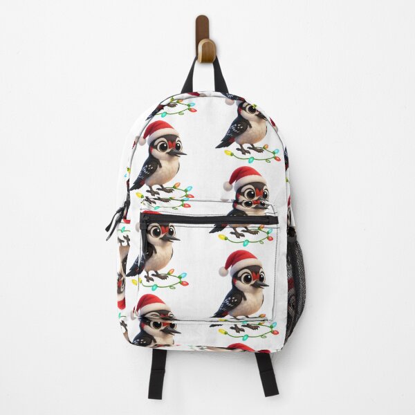 Item preview, Christmas Hairy Woodpecker designed and sold by Sillytoe.