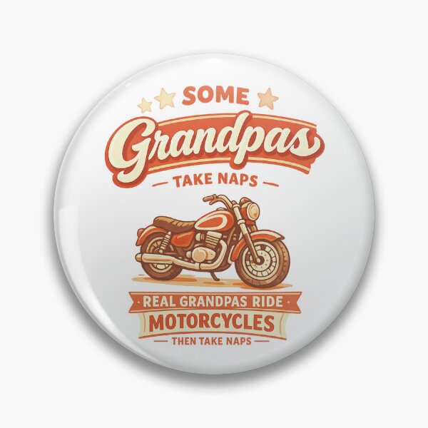 Item preview, Grandpas Motorcycle Rider designed and sold by LuveraxArt.