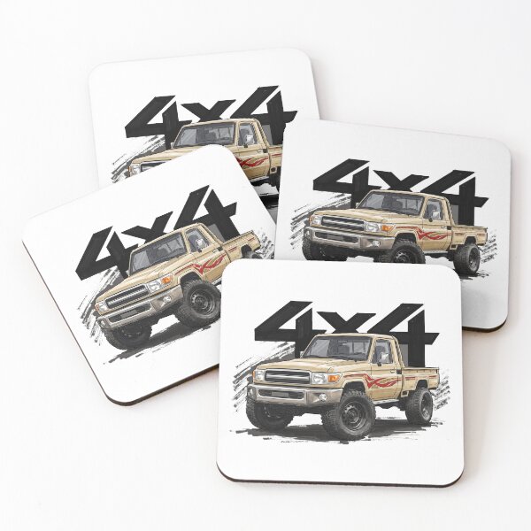 Item preview, Land Cruiser 70 Series Pickup Cream 4x4 Off Road designed and sold by Off-Road-Zone.