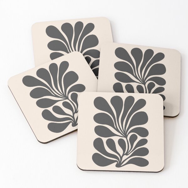 Item preview, Neutral Abstract Floral designed and sold by NicoleYoungStudio.
