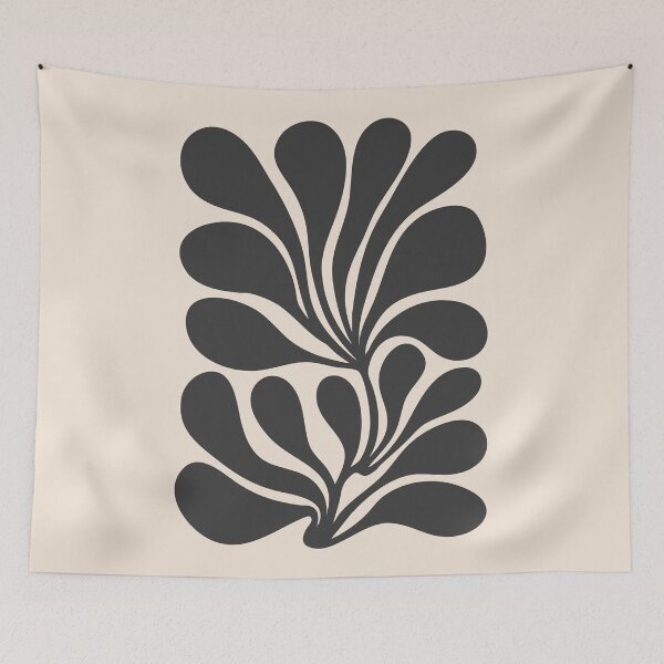 Item preview, Neutral Abstract Floral designed and sold by NicoleYoungStudio.